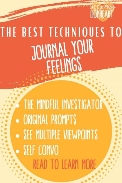 4 Different ways to Journal Your Feelings in ways that Actually Work!