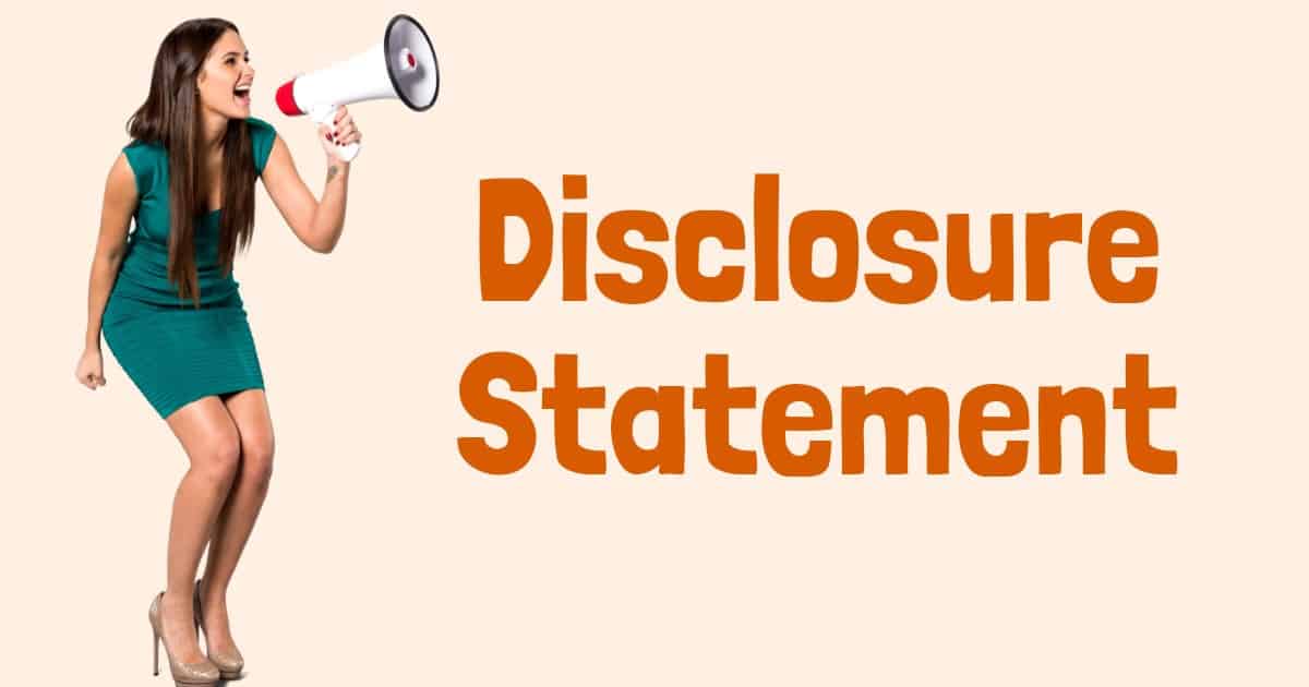 Disclosure Statement