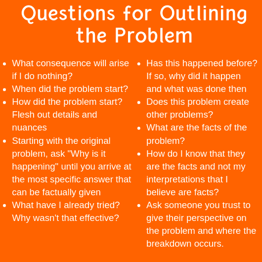 good questions in problem solving