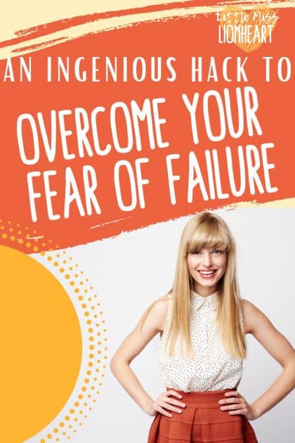 Stop letting fear of failure hold you back with this ingenious hack from someone on the other side of that fear.What would you do if you weren't so afraid you'd fail? Let's get you there!

#fear #fearless #fail #failure #failforward