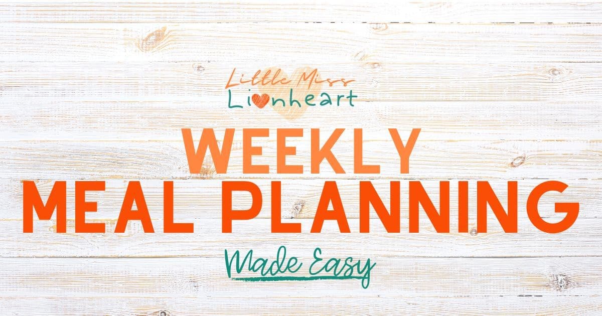 Weekly Meal Planning Made Easy