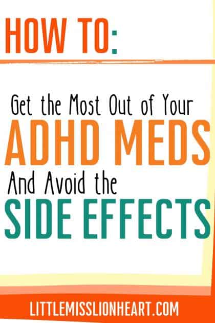 Stimulants are super effective for your ADHD symptoms but dang, they can have some difficult side effects. These strategies help you REDUCE side effects while getting the MOST out of your ADHD medication.