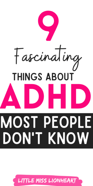 things about ADHD most people don't know