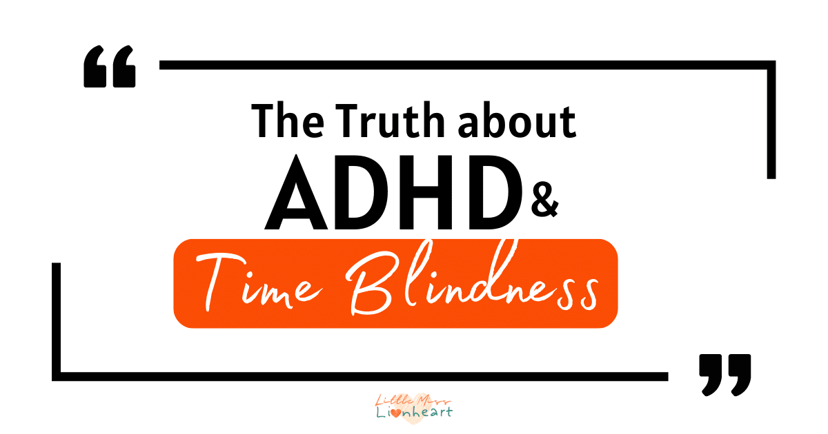 Time Blindness ADHD Cover Photo
