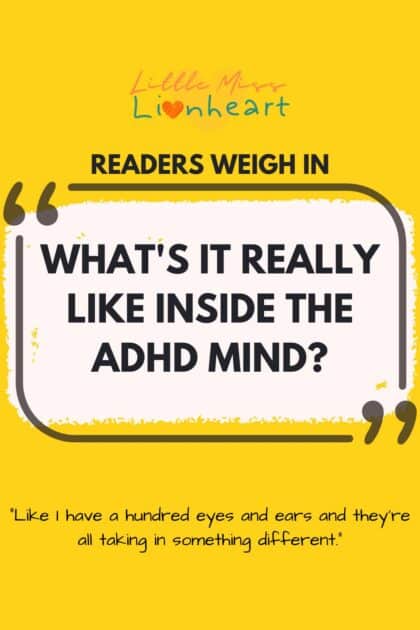 What's it really like inside the ADHD mind pin