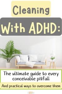 Cleaning with ADHD pin