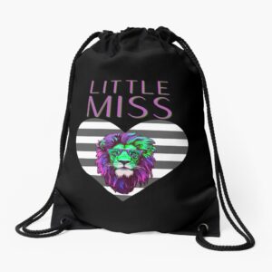 ADHD merch: ADHD bags 'little miss lionheart' colorful lion