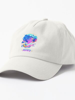 adhd merch: adhd accessories hat 'maybe it's adhd'
