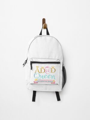 adhd merch adhd bags 'adhd queen: bow before me peasant'