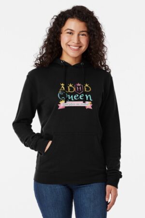 ADHD Merch: ADHD hoodie 'ADHD Queen: bow before me peasant'