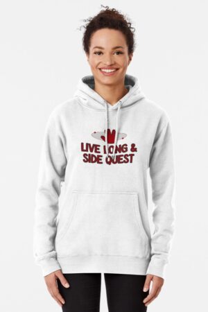 ADHD merch: ADHD shirt ''Live long and side quest' Star Trek